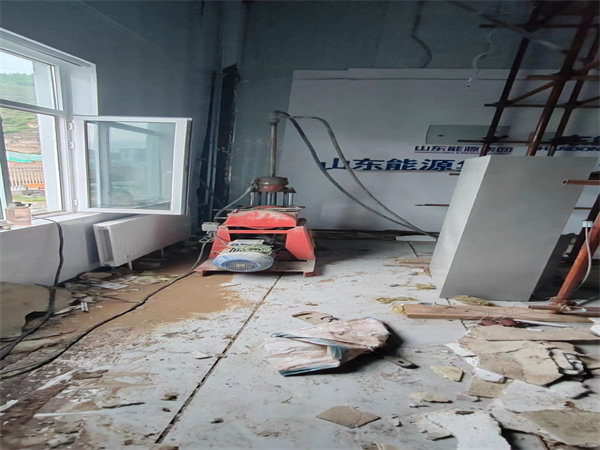 柯桥地基基础下沉墙体裂缝加固注浆顶升施工